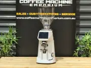 FIORENZATO F83 E PRO ELECTRONIC COMMERCIAL ESPRESSO COFFEE GRINDER MACHINE WHITE