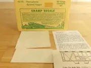 Champ Decals HO HC-70 Pennsylvania Covered Hopper
