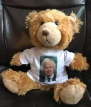 BORIS JOHNSON Conservative Party BREXIT TEDDY BEAR