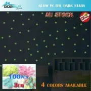 Glow In The Dark Stars DIY Decal Wall Stickers Baby Room Bedroom