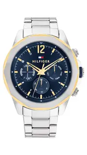 Tommy Hilfiger Lars Stainless Steel Navy Dial Men's Watch 1792059 Blue 7613272520089