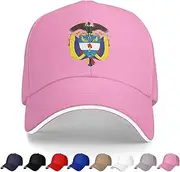 National Emblem of Colombia Baseball Cap Colombian Trucker Dad Hat for Men Women Outdoor Sport Running