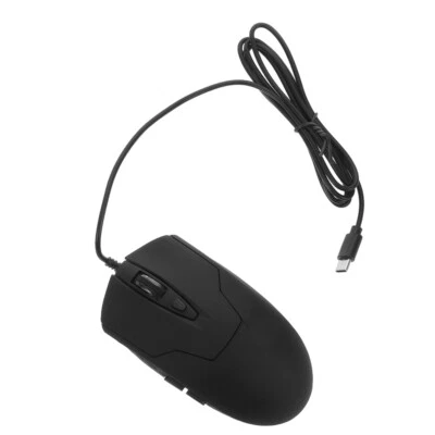 Glowing Wired Mouse Corded Computer Gaming Office for Laptop with