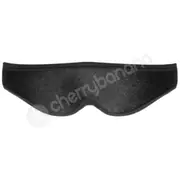 Ouch Velvet &amp; Velcro Adjustable Black Eye Mask