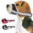 Mouth Soft Safety Grooming Dog Muzzle Chewing Bite Mesh Breathable Pet Stop Bark