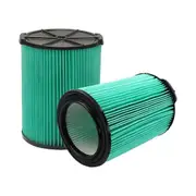 Vf6000 5-layer Pleated Replacement Vacuum Filter Compatible For Shop 5-20 Gallon Wet/dry Vacuums (2