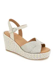 Gentle Souls by Kenneth Cole Women's Nola Espadrille Wedge Sandals