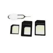 Convert Nano SIM Card to Micro Standard Adapter