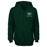 Outerstuff NFL Youth Girls New York Jets Status Full Zip Hoodie