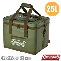 在飛比找PChome24h購物優惠-【美國 Coleman】25L 綠橄欖終極保冷袋.保冰袋.保