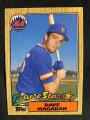 1987 TOPPS #512 DAVE MAGADAN NM-MT BASEBALL CARD