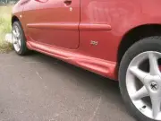 Sideskirts Addons for Peugeot 206 3/5 Doors Sill covers (for: Peugeot)