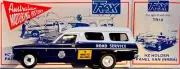trax 1:43 (TR12)Holden HZ NRMA 2 Door Blue/White Van