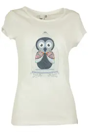 Cage Owl Tee--JUS-7682304