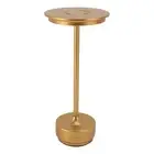 (Gold) Rechargeable Cordless Led Desk Lamp Touch Sensor Lamp 3 Modes Portable SP