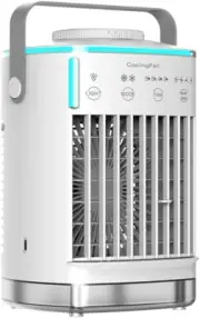 Portable Air Conditioner & Evaporative Air Cooler - 4-Speed Quiet Operation, 700