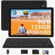 2025 DOOGEE T10W 10.1 Inch Tablet 9GB RAM+128GB ROM 8000mAh Android 14 Tablet PC