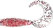 20-Pack Root Fishing Baits Roll Tail Soft Bait Set Saltwater-Proof Slow-Sink Fake Baits for Sea Bass & Mandarin Fish Soft Plastic Baits