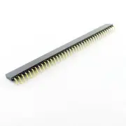 20pcs 1x40 Pin 2.54mm Right Angle Single Row Female Pin Header Connector