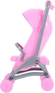 Doll Stroller Toys Set of 2 Boys and Girls Play Stroller for Toddlers Interactive Toy Suitable for Birthday or Christmas