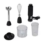 Hand Blender Stick Mixer Set Puree Stainless Steel Food Processor
