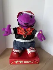 Gemmy Standing FROGZ Valentine Rapper Frog Usher YEAH! Sing Dance NEW NOS RARE