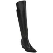 Zodiac Womens Ronson Black Over-The-Knee Boots Shoes 11 Medium (B,M) BHFO 0147