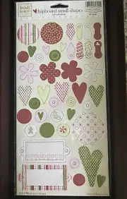 Heidi Grace Fiskars Chipboard Shapes Jolly & Bright NEW