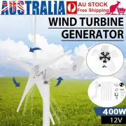 1200W 5 Blades Wind Turbine Generator 12V Charge Controller Home Power Generator