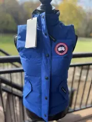 Canada Goose Women Freestyle Down Vest Royal PBI Blue Size XS