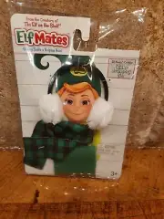 Elf on the Shelf Winter Accessory Set. Ear Muff, Scarf, Hand Warmer