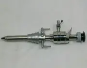 Laparoscopic Smooth Trocar Sleeve With Stopcock Blunt Hasson Instruments 12mm