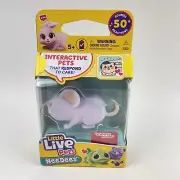 Little Live Pets NeeDees Scampee Mouse Wearable Interactive Figure Pack Open Box