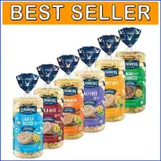Organic Brown Rice Cakes Variety 6-Pack – Certified Regenerative & Gluten-Free