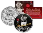 Muhammad Ali "Liston Knockout" JFK Kennedy Half Dollar US Coin *Licensed*