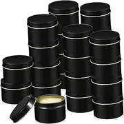 Cabilock Aromatherapy Empty Jars 24 Pcs Tinplate Candle Jars for Craft Projects Giving