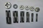 TAP DIE SET METRIC MM CARBON STEEL M3 M4 M5 M6 M8 M10 M12-6 SIZE TAPS AND DIES