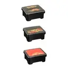 Lunch Box 750ml Reusable Rectangle Portable Sushi Tray Unadon Box Lunch