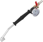 CIYODO Tire Inflator Tires Air Chuck Nozzle Bicycle Tire Gauge Tool Motorcycle Tire Gauge Inflator Nozzle Adapter Air Pressure Gauges Tire Chuck Nozzle Inflator Extension Hose Plastic