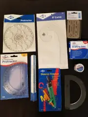 Alvin Beginner's Technical Engineering / Drawing Kit - 9 Piece Set - New