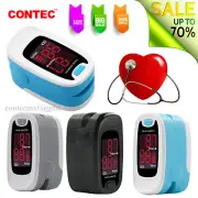 Finger Pulse Oximeter Blood Oxygen Saturation Heart Rate Measure SpO2 Monitor O2
