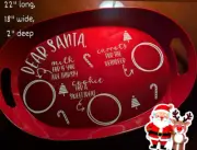 Premium Santa Cookie Tray