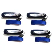 4pc Portable Detector UV Mg Counterfeit Fake Dollar Euro Bank Bill Note Money $$