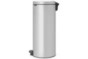 Brabantia Newicon 30L/68cm Pedal Rubbish Bin Waste/Garbage Storage Metallic Grey