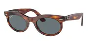 Ray-Ban RB2242 Wayfarer Oval Polarized 954/3R Men's Sunglasses Tortoiseshell Size 53