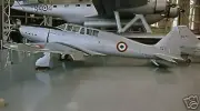 S.A.I Ambrosini 207 Airplane Wood Model Free Shipping