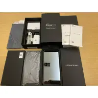 在飛比找蝦皮購物優惠-售二手超新 LG G8XThinQ 黑色雙螢幕韓國製手機 6