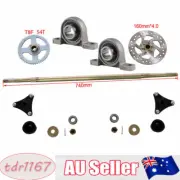 Rear Live Axle Kit Sprocket & Hub &Bearing for Drift Trike GoKart Quad ATV Buggy