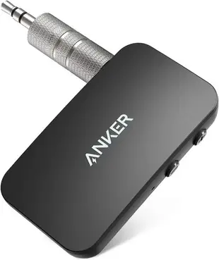 日本 Anker 音源接收器 可連線 接收器 汽車音響 AUX音源 USB 喇叭 車載接收器 電腦 3.5mm轉老式音響【小福部屋】