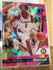 Kira Lewis Jr 2020-21 Panini Prizm Draft Picks Rookie Pink Cracked Ice #13...